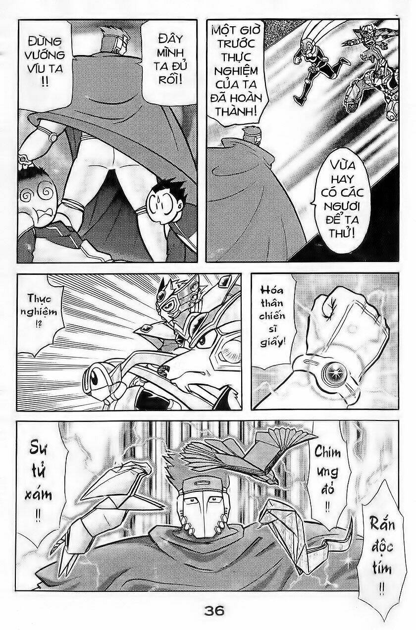 hiệp sĩ giấy - origami fighter chapter 65 34