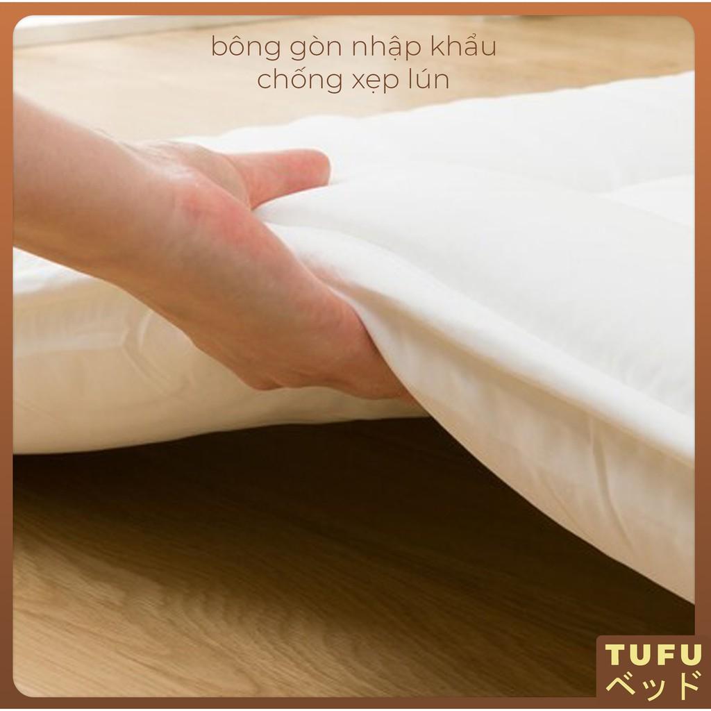 Nệm Futon Topper Bông Gòn Kiểu Nhật, TUFU FUTON Classic Japanese Style