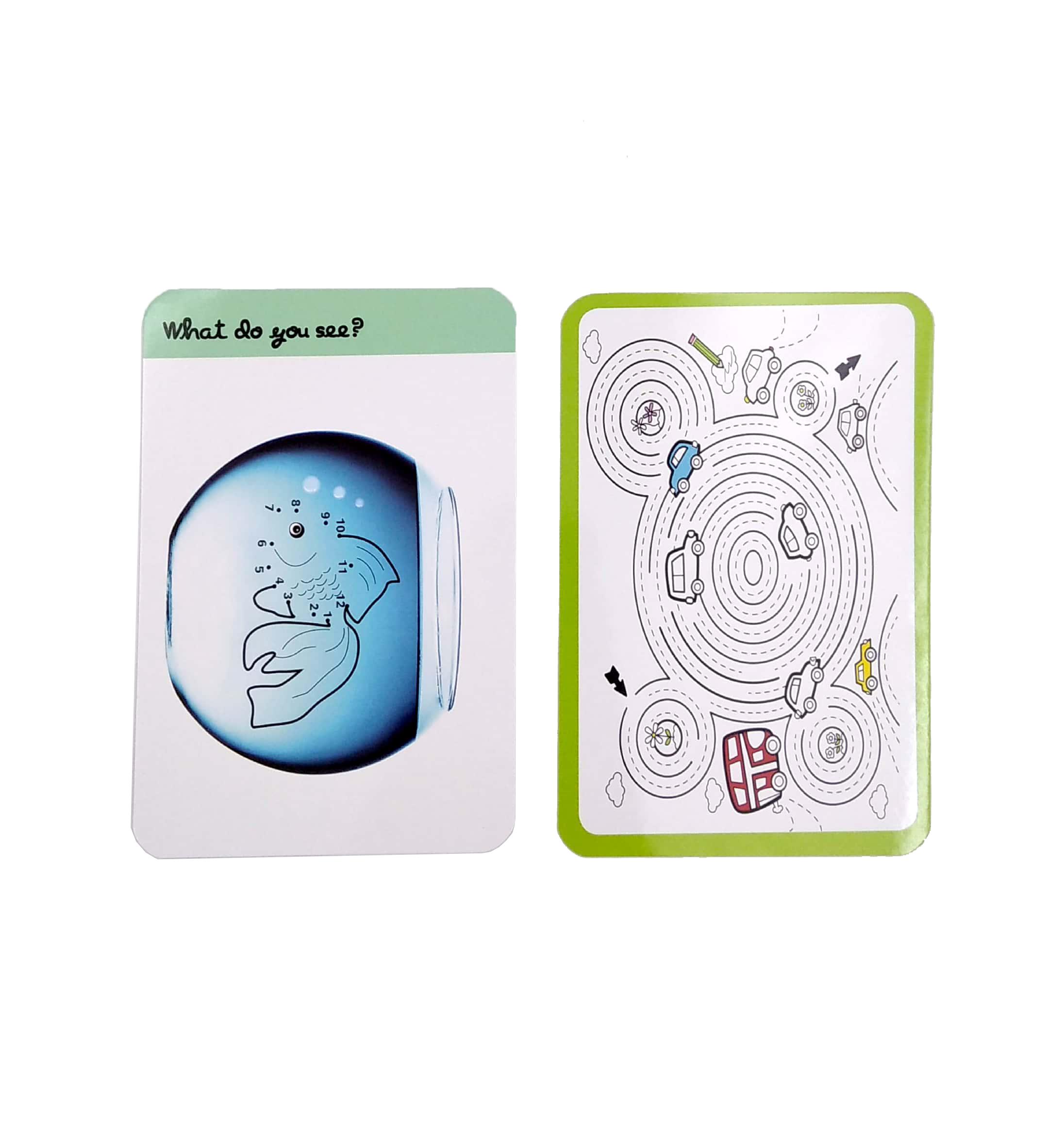 Flash Card - Doodle Activity Blue (25 Activity Cards)