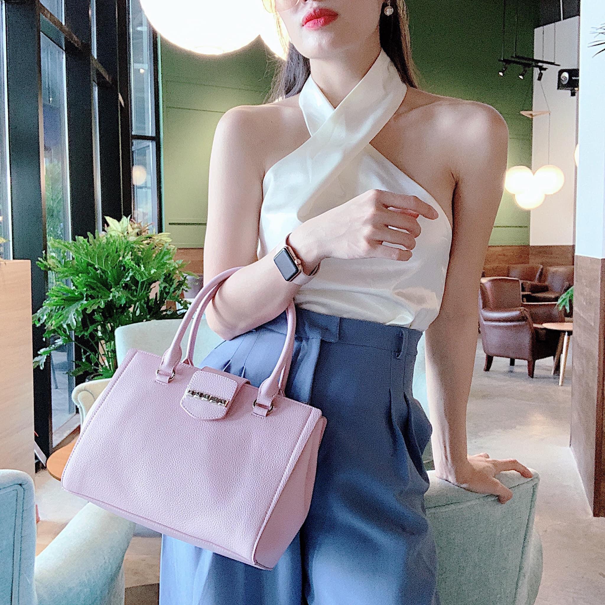 Túi furla valentina hồng tím 20.26 1028308