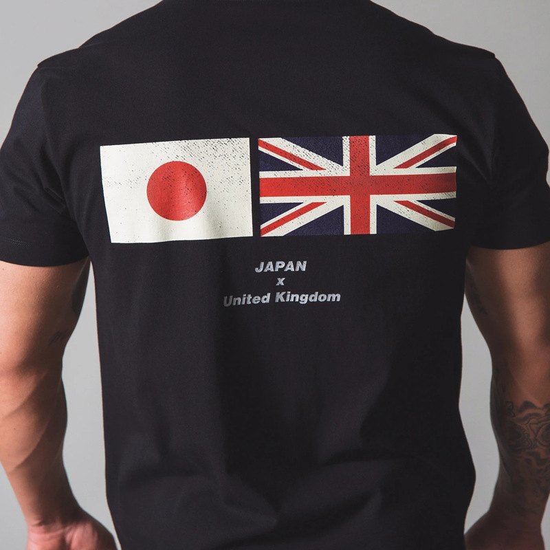 Áo cộc tay nam tập gym form rộng Japan LYFT hàng đẹp