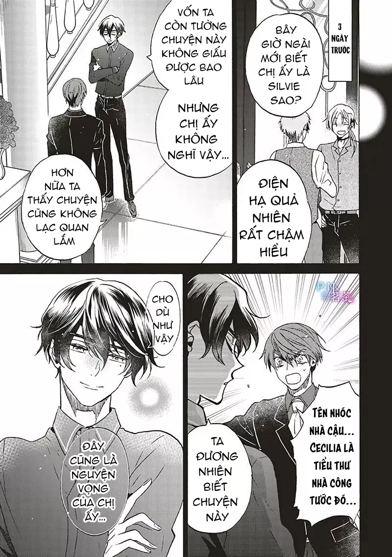 kẻ phản diện, cecilia silvie, không muốn chết, thế nên cô đã cải nam trang chapter 28 3