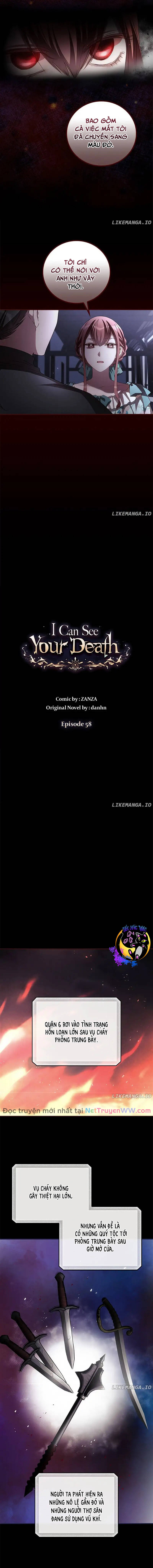 tôi nhìn thấy cái chết của bạn chapter 58 3