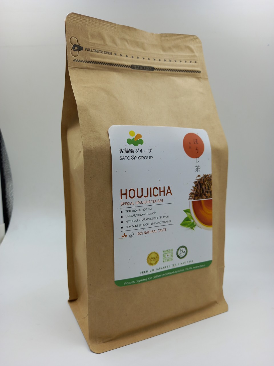 Trà túi lọc Houjicha Special 250g