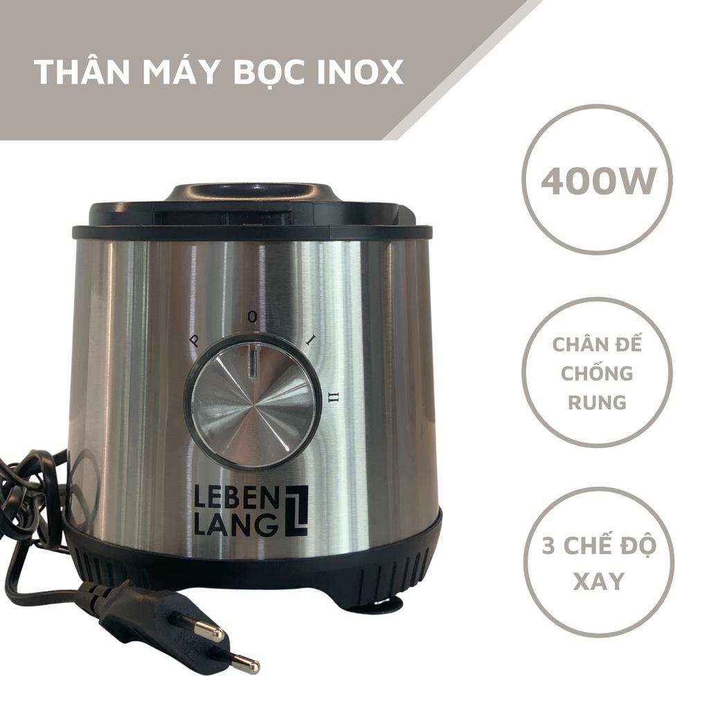 Máy xay thịt đa năng LEBENLANG công suất 400W, dung tích cối xay 500ml, bảo hành điện tử 2 năm, model LBMF8906 - hàng chính hãng