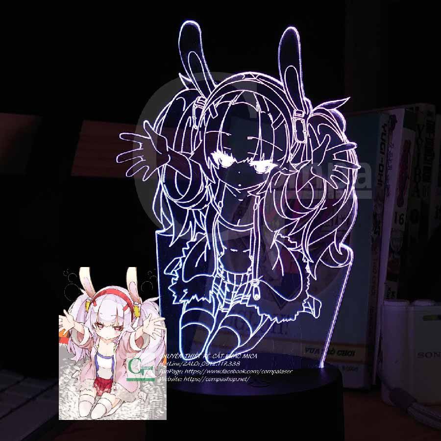 Đèn Ngủ Anime LED 3D Azur Lane Muse Laffey GAZL0101 16 MÀU TÙY CHỈNH COMPASHOP