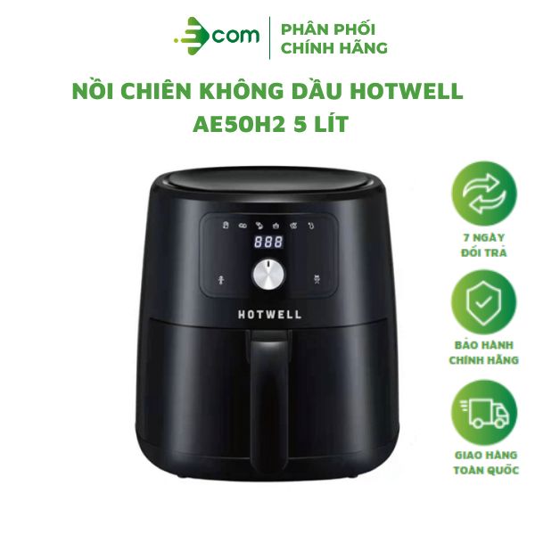 NỒI CHIÊN KHÔNG DẦU HOTWELL AE50H2 5 LÍT - Hàng chính hãng