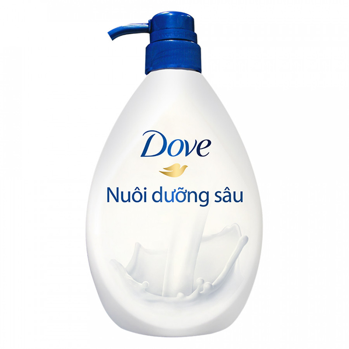 Sữa Tắm Dưỡng Thể 530G Dove Dưỡng Ẩm Chuyên Sâu Deeply Nourishing Với 1/4 Kem Dưỡng Da Mặt