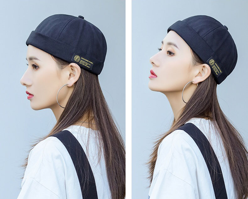 Mũ Nồi Beret, Nón Beanie, Mũ Tròn Nữ Nam Không Vành Cực Kỳ Phong Cách MD09