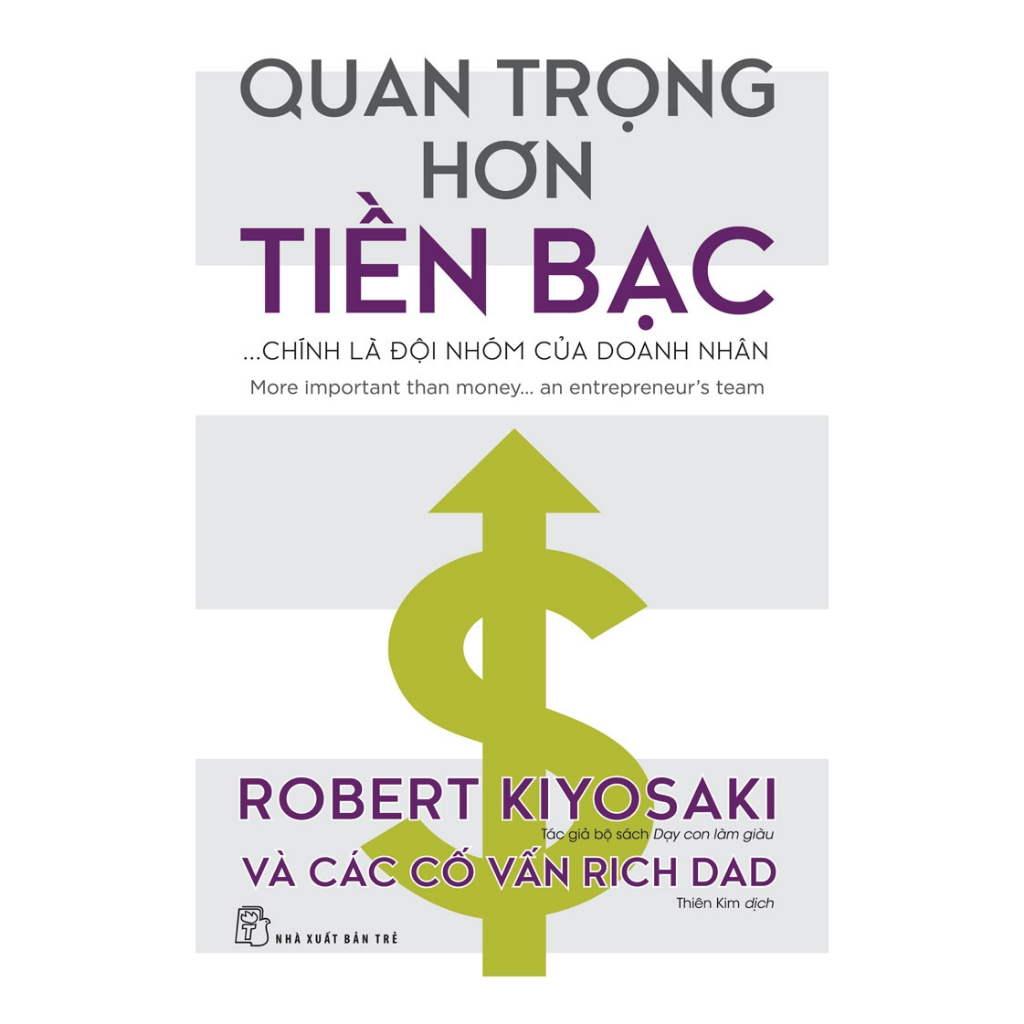 Cuốn Sách Về Bài Học Kinh Doanh Hay-Quan Trọng Hơn Tiền Bạc... Chính Là Đội Nhóm Của Doanh Nhân