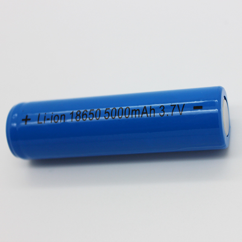 Pin sạc 18650 cao cấp 3.7v - 5000mAh cho sạc dự phòng, đèn pin, đồ chơi - Hàng nhập khẩu