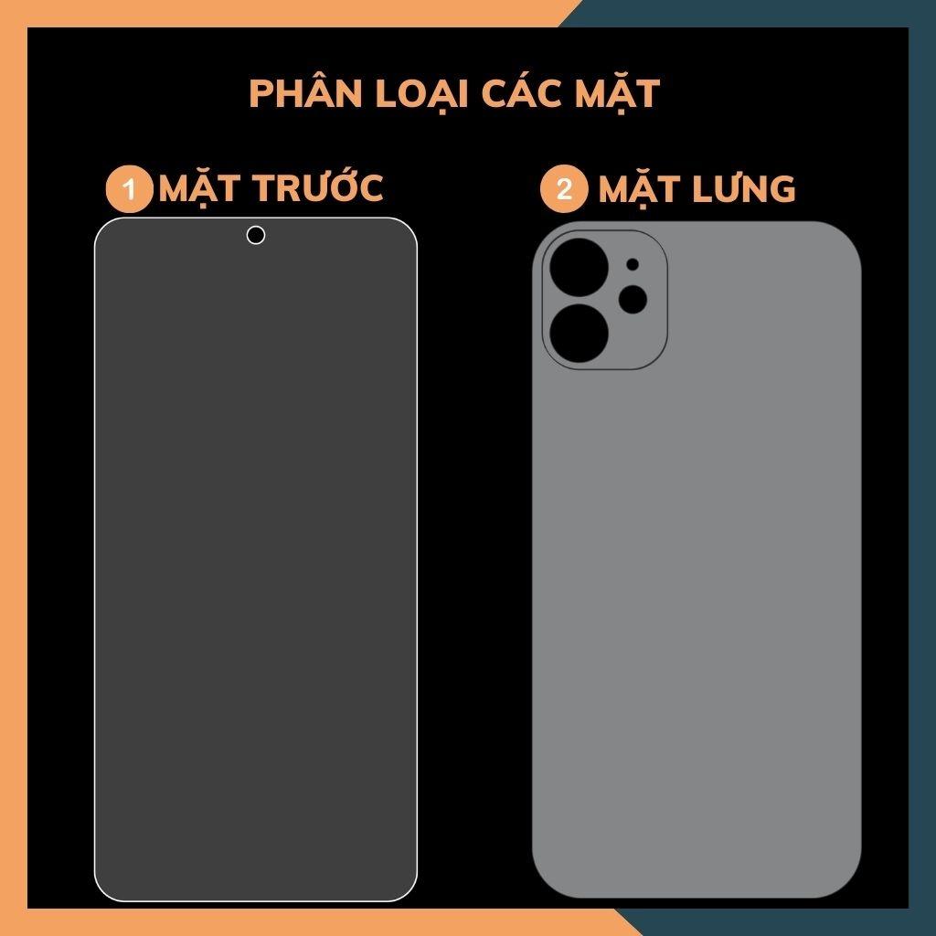 Dán dẻo PPF Ip 11,11 Pro,11 Pro Max bề mặt trong suốt hoặc Nhám chống vân tay chống trầy xướt tốt