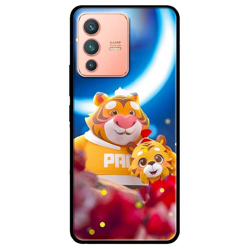 Ốp lưng dành cho Vivo V23 5G / S12 - Vivo Y15s / Y15A mẫu Hai Chú Hổ
