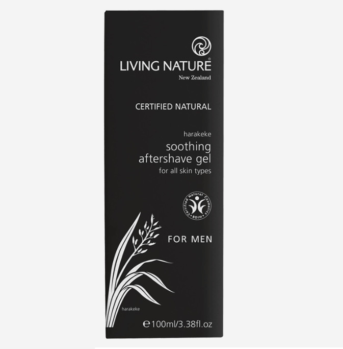 Gel Làm Dịu Da Sau Khi Cạo Râu Living Nature Soothing Aftershave Gel