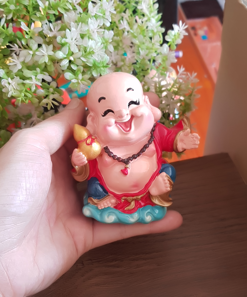 Tượng Di Lặc Chibi 9cm