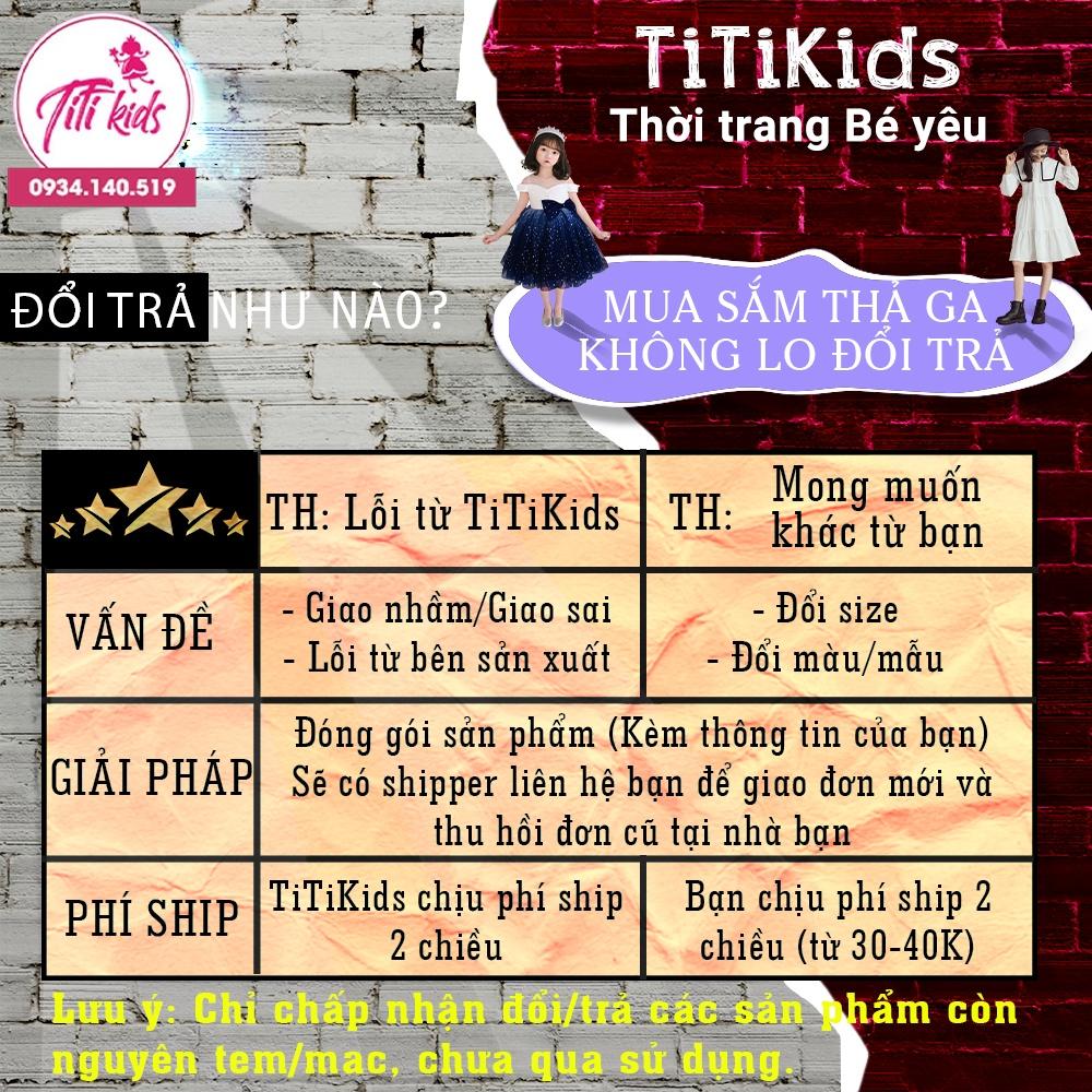 Đầm Bé Gái TiTiKids Đầm Công Chúa CINDERELLA CC193