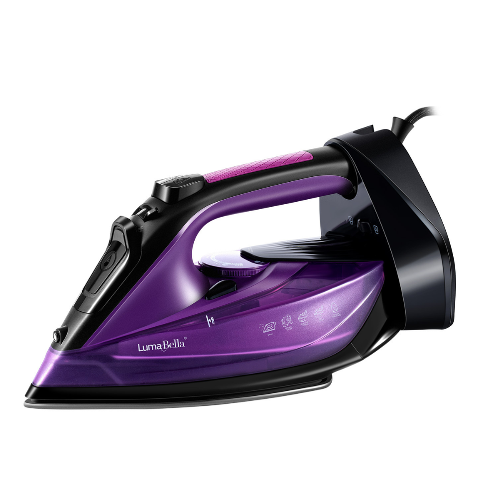 Bàn ủi hơi nước cầm tay không dây Lumabella LB-61013 cao cấp công suất lớn 2200W với 5 chế độ ủi phù hợp mọi gia đình - DELIYA HÀNG CHÍNH HÃNG
