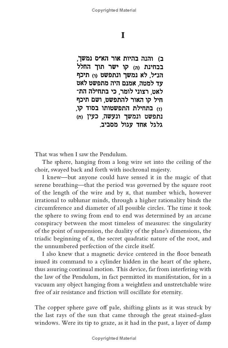 Sách ngoại văn: Foucault's Pendulum