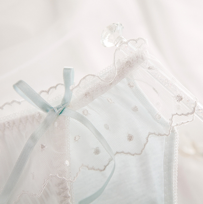 Quần Lót Nữ Cotton Eo Thấp Phối Ren - Bi Xuất Đông Âu  Hàng Loại Đẹp.