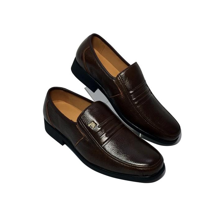 Giày lười da nam bò thật HS66