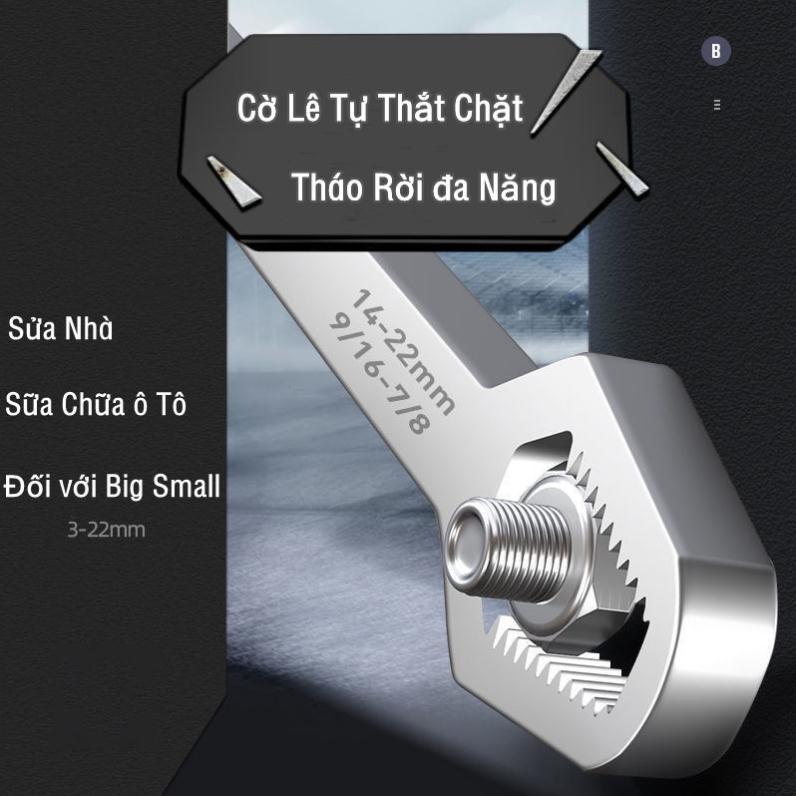 Cờ Lê Vặn Mở Đa Năng 8-22mm - Dụng Cụ Sửa Chữa Thay Thế Tất Cả Các Bộ Cờ Lê, Mỏ Lết Nhiều Size