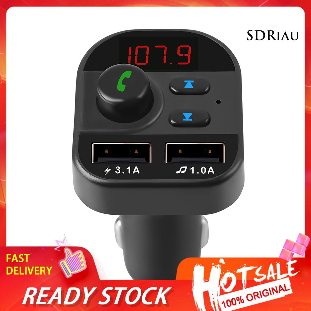 Tẩu Sạc Trên Xe Hơi Qcd-805E Kết Nối Bluetooth 5.1