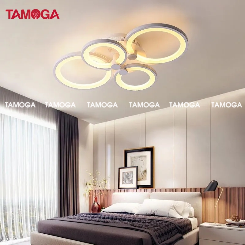 Đèn ốp trần nhiều vòng TAMOGA ALABI 106