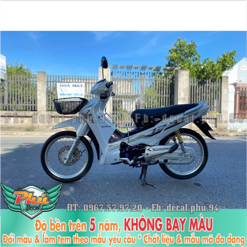 Tem rời Wave 125i Xe trắng (X)