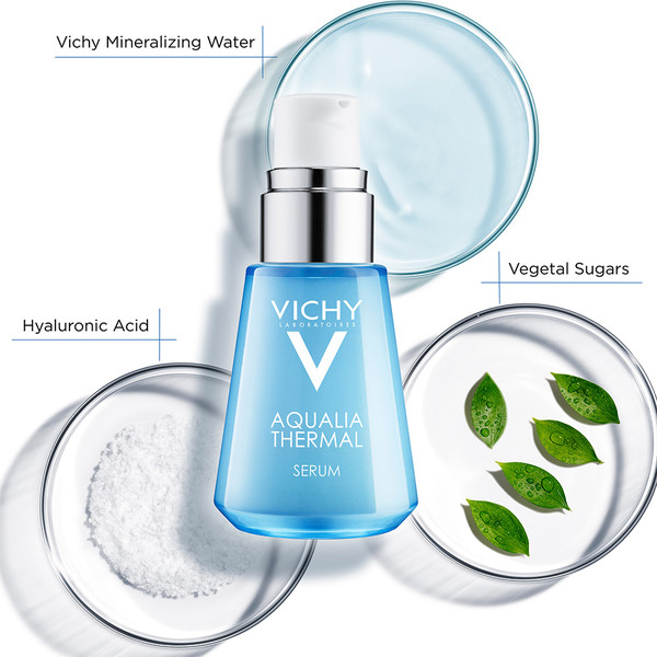 Tinh Chất Serum Dưỡng Ẩm Vichy Aqualia Thermal Cho Da Khô Và Nhạy Cảm 30ml