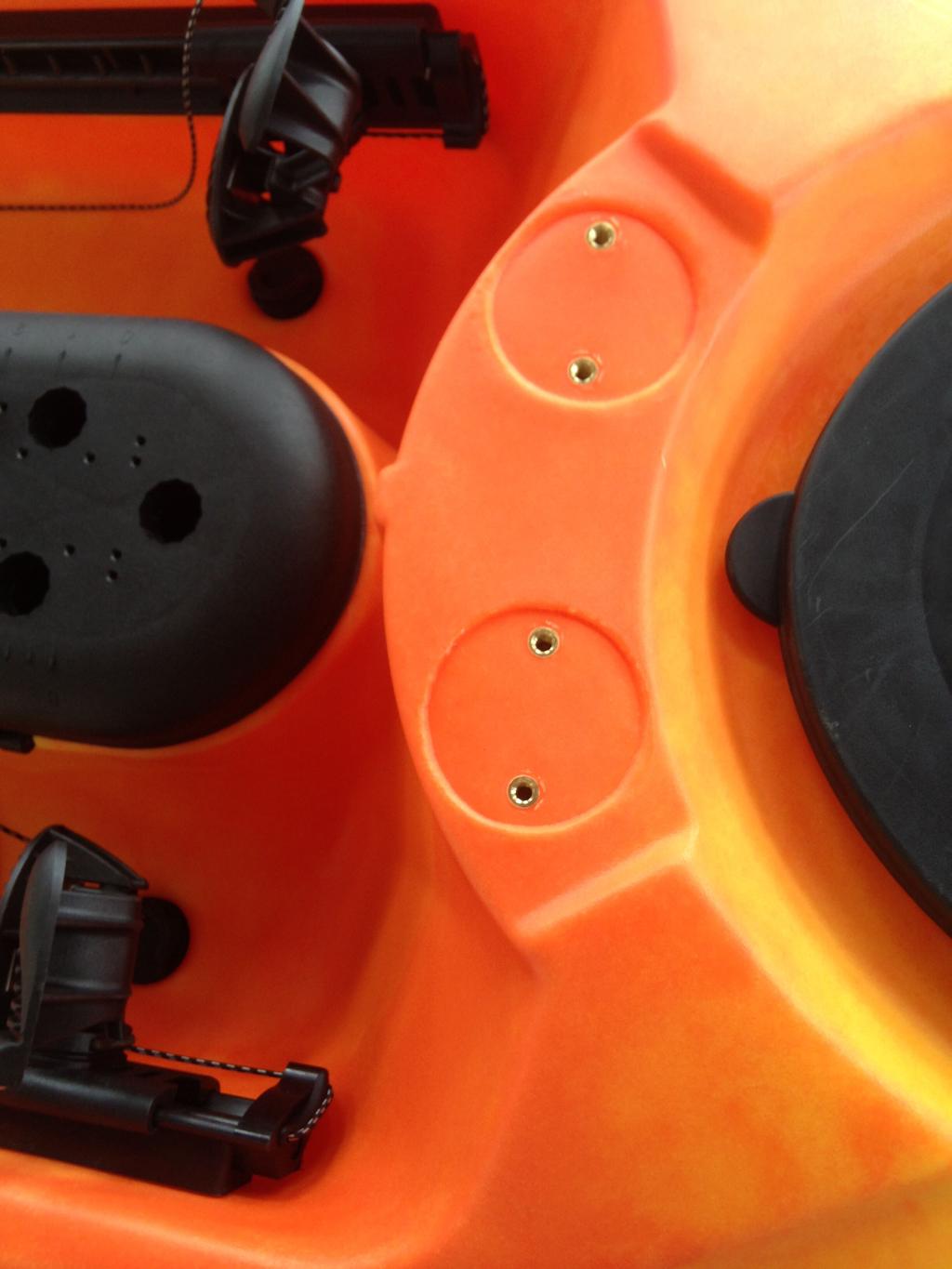 AlumInum Alloy Mounting Track Fishing Mount Base Tackle Kit Accessory for Canoeing Kayak