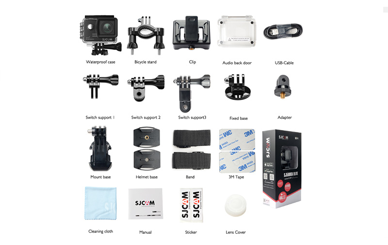 Camera hành trình SJ5000X SJCAM - Actioncam quay video 4k hỗ trợ chống rung GYRO Supersmooth (con quay hồi chuyển 6 trục)- Hàng chính hãng