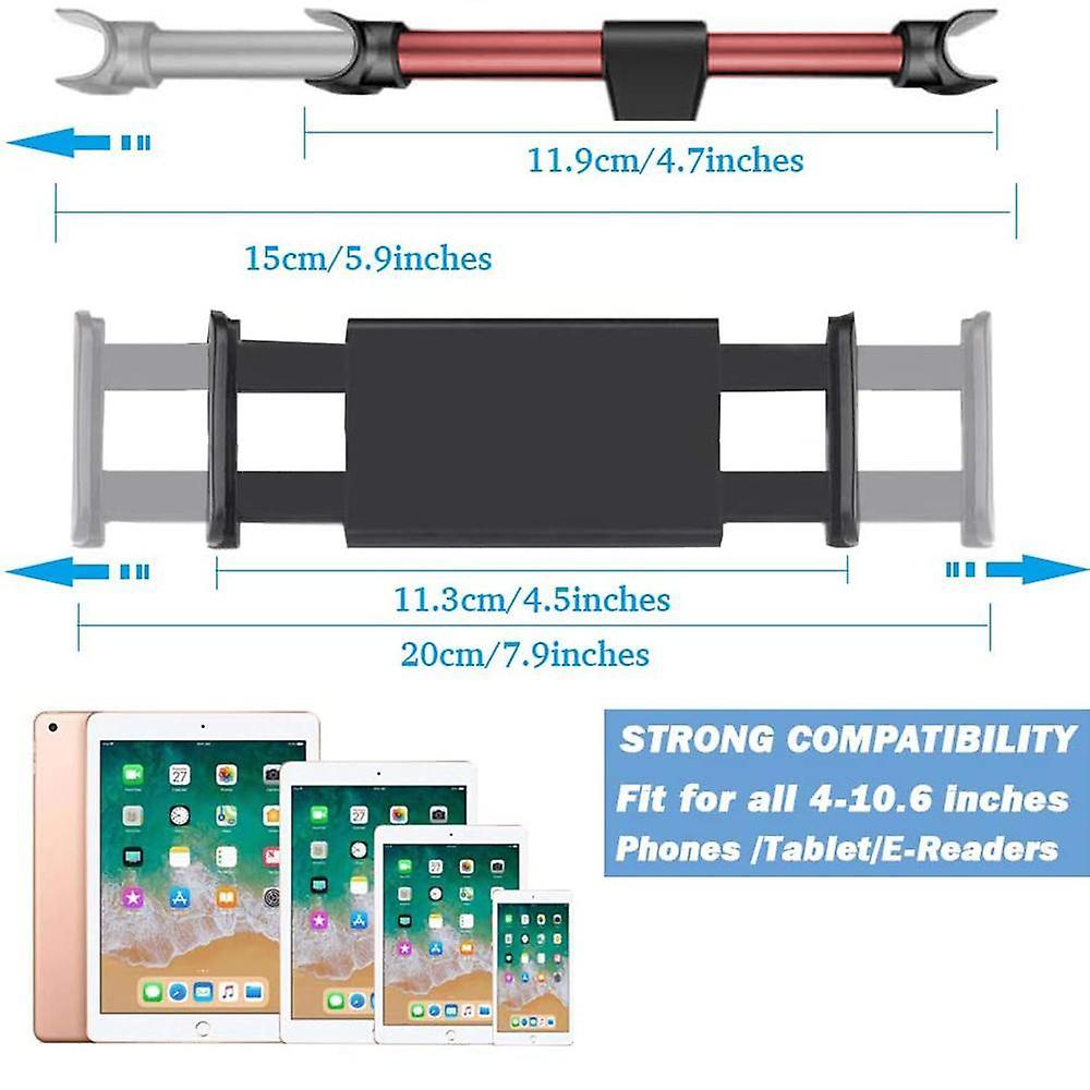 Người giữ máy tính bảng cho xe hơi, điện thoại thông minh đầu xe có thể kéo dài