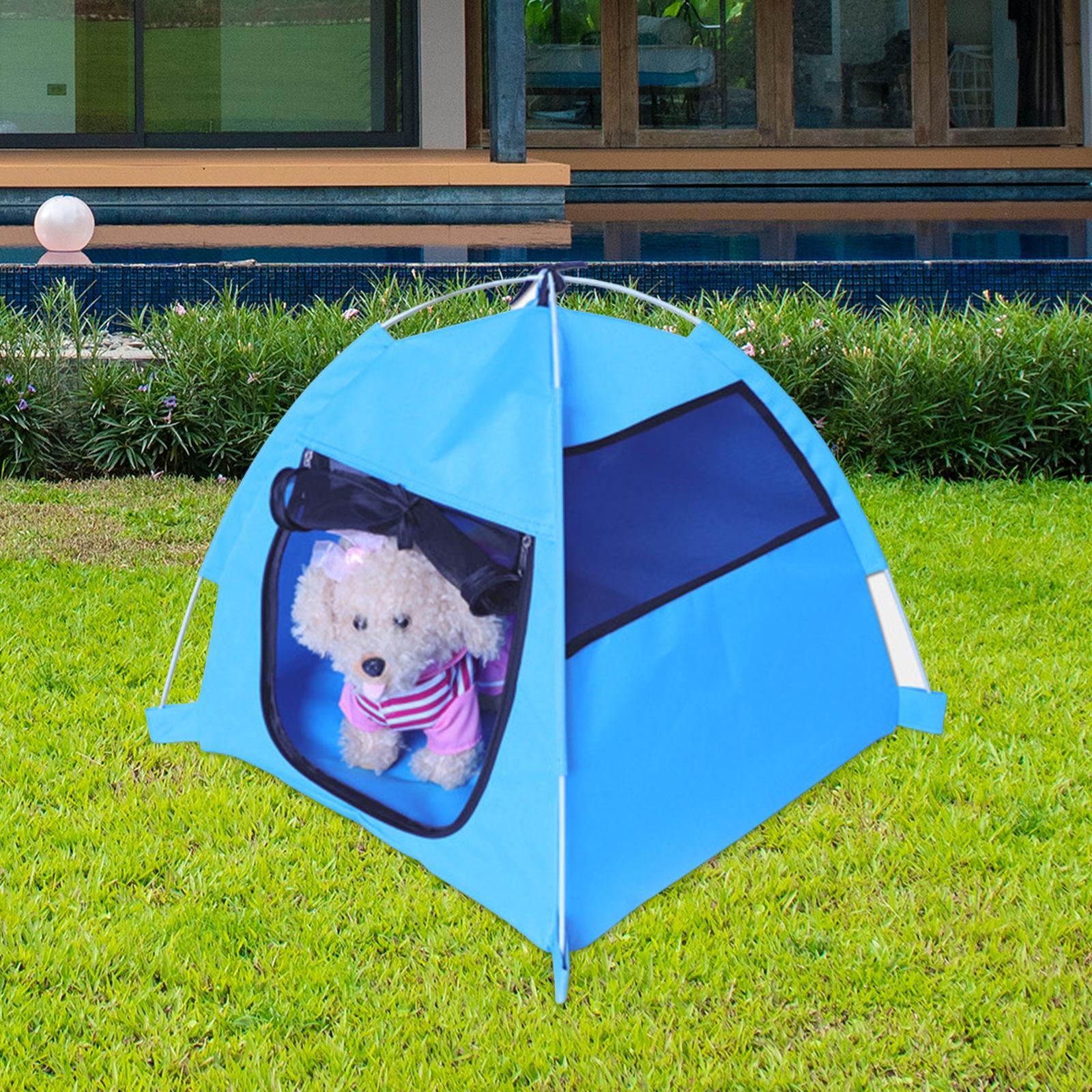 Portable Pet Playpen Foldable Fence Cat Tent for Small Animals Puppy Rabbits