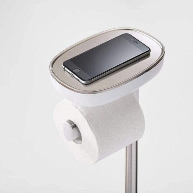 Kệ Để Giấy Vệ Sinh Và Hộp Đựng Cọ Rửa Bồn Cầu Toilet Joseph Joseph, Bộ Dụng Cụ Nhà Tắm, Vệ Sinh Bồn Cầu, Nhập Đức