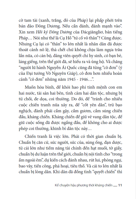 Sách Kể Chuyện Hậu Phương Thời Kháng Chiến