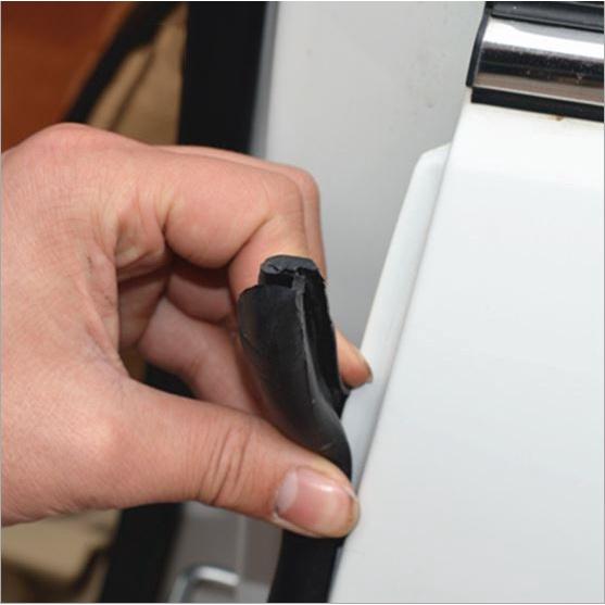 Gioăng cao su cột B lõi thép theo mét cho xe ô tô  Gioăng trụ B loại tốt giảm sóc Cách âm, cách nhiệt, chống nước