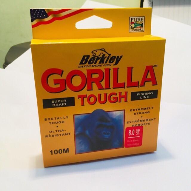 Cước câu cá mỹ gorilla trilence 100m
