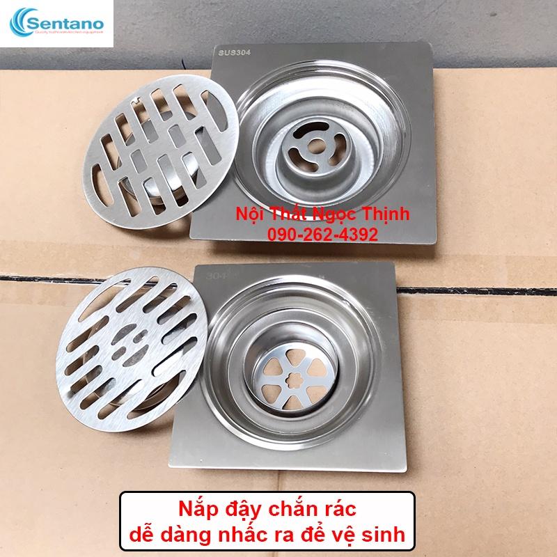 Phễu thoát sàn LR-02 inox sus304 mờ chống hôi hiệu quả chặn rác và thoát nước nhanh