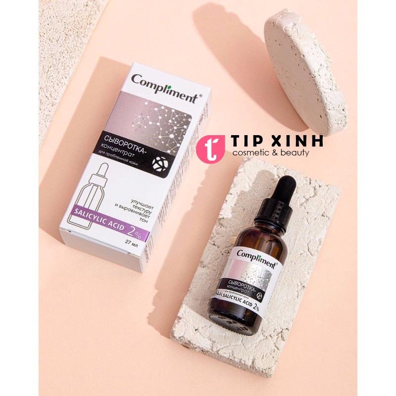 Serum Compliment Salicylic Acid 2% làm sạch sâu, giảm mụn, se lỗ chân lông, kiềm dầu