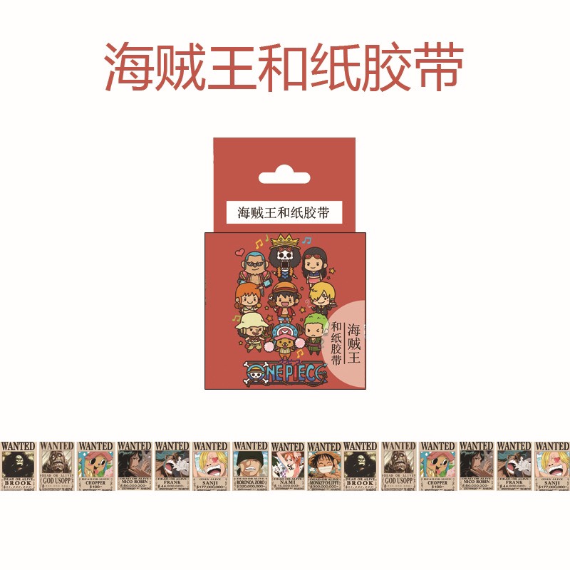 Set 2 Băng dính hình One Piece