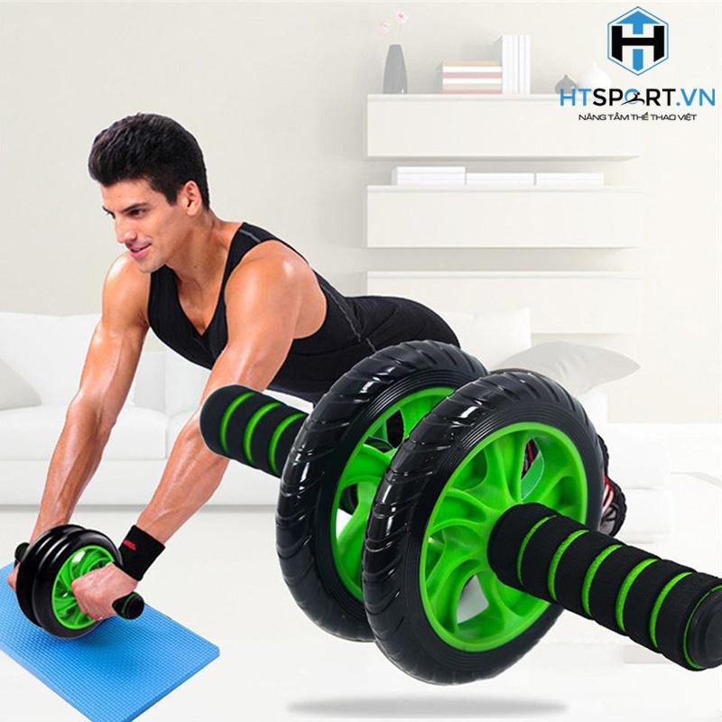 Con Lăn 2 Bánh, Dụng Cụ Tập Cơ Bụng Đa Năng, Con Lăn AB 2 Bánh Gym Tại Nhà CL01