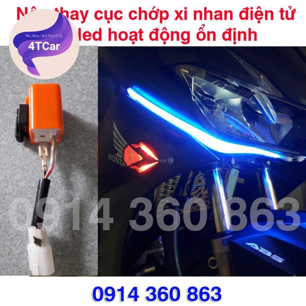 2 dây đèn LED dẻo định vị ban ngày và Xi nhan audi chạy đuổi loại 30cm