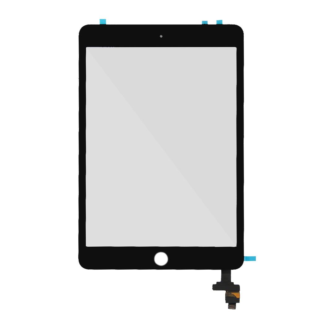 Glass Touch Screen Digitizer Suitable For 3 + Clip Of Ic Black Cable
