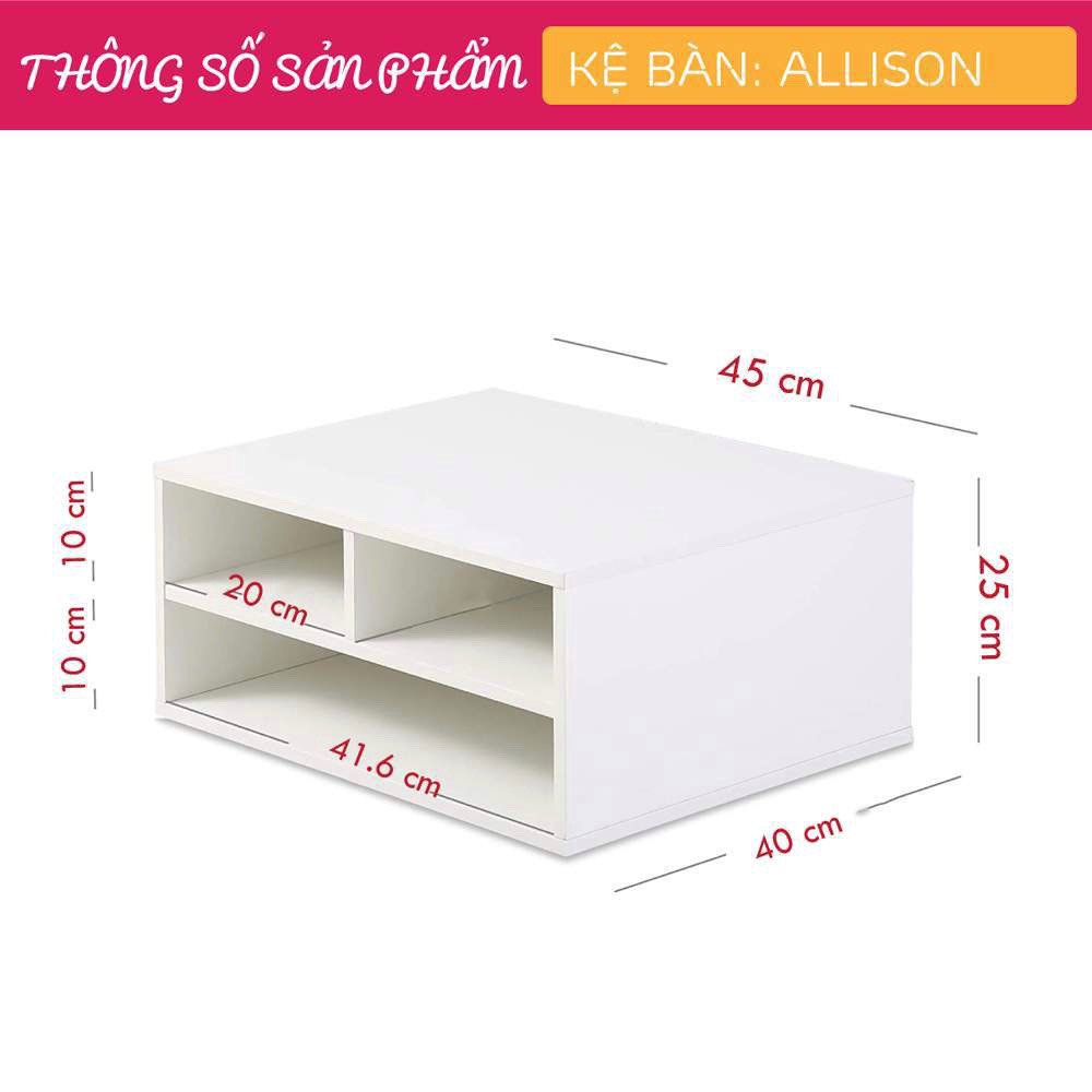 Kệ gỗ để bàn kệ máy in văn phòng gỗ MDF nhập khẩu chống ẩm cao cấp phong cách tối giản hiện đại