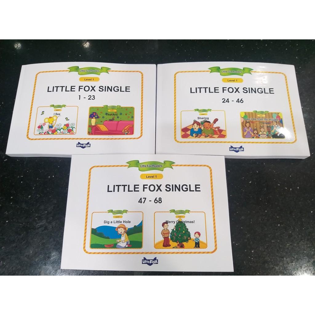 Little Fox Single Stories Level 1 bộ 3c 1-68tr dành cho bé 3-9y - Khơi nguồn đam mê học Tiếng Anh cho bé