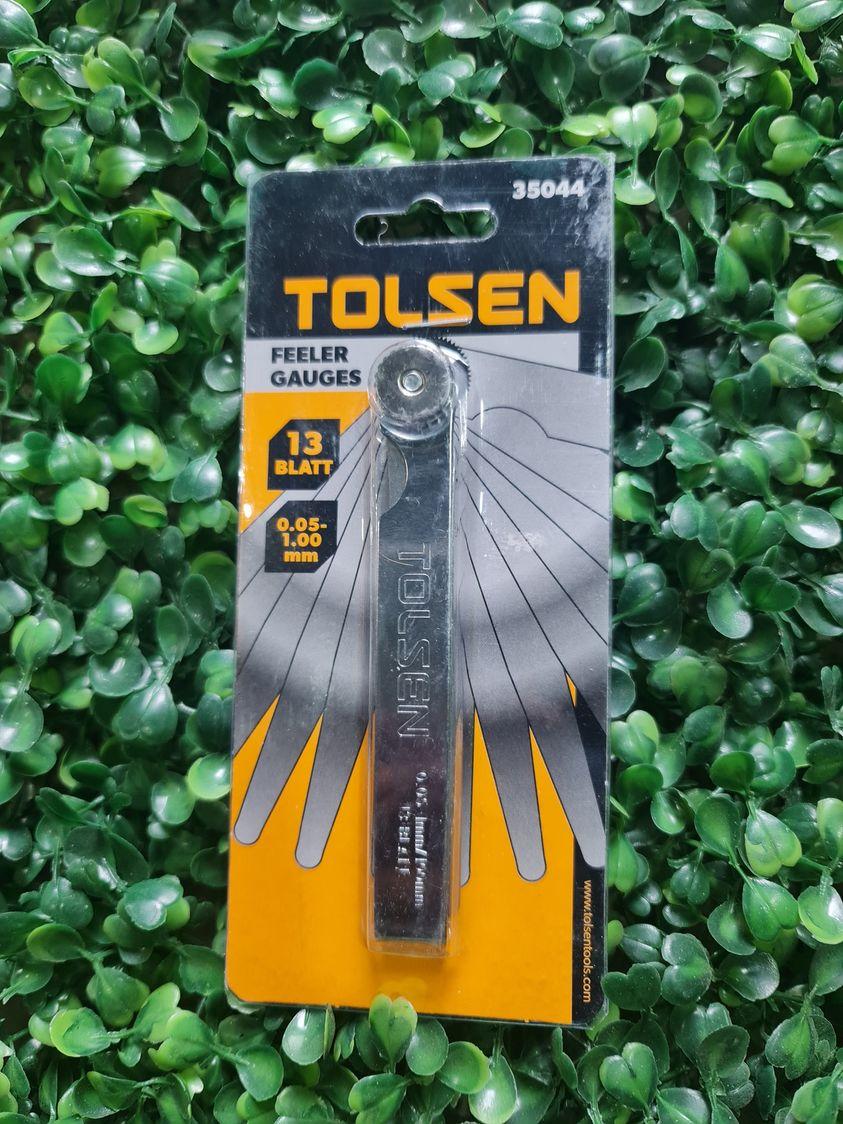 BỘ THƯỚC LÁ 13 LÁ TOLSEN 35044 - HÀNG CHÍNH HÃNG