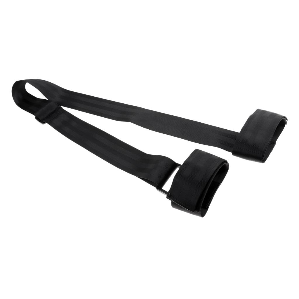 3xPortable Ski Shoulder Carrier Lash Protection Adjustable Handle Straps Belt