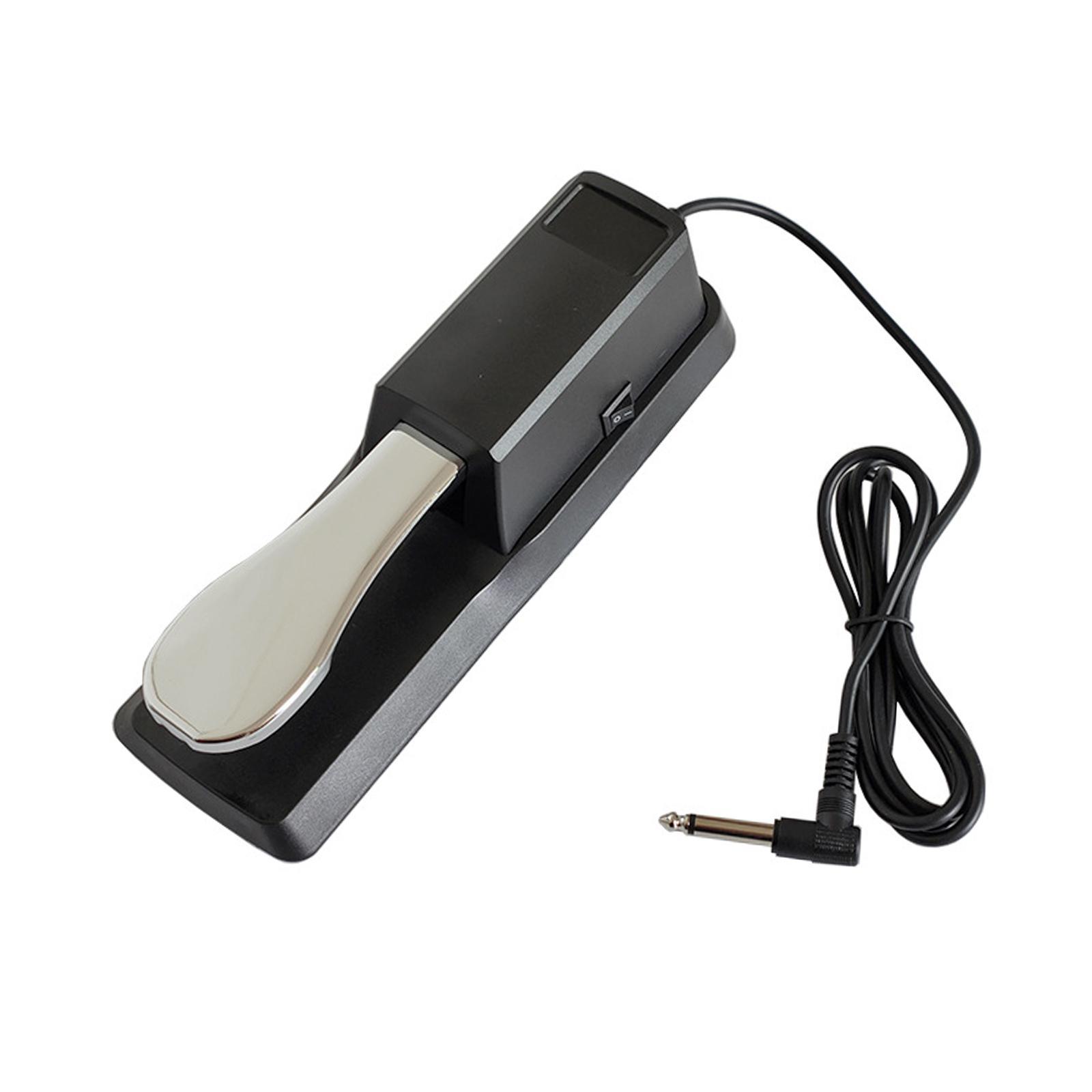 Piano Foot Pedal, Digital Piano Foot Pedal, Polarity Switch, Universal Keyboard Piano Pedal durrable for Exercise Repairing