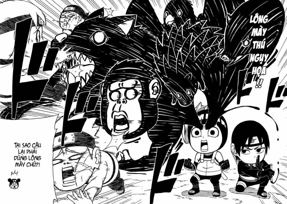 cửu vĩ hồ ly ngoại truyện rock lee chapter 13 25