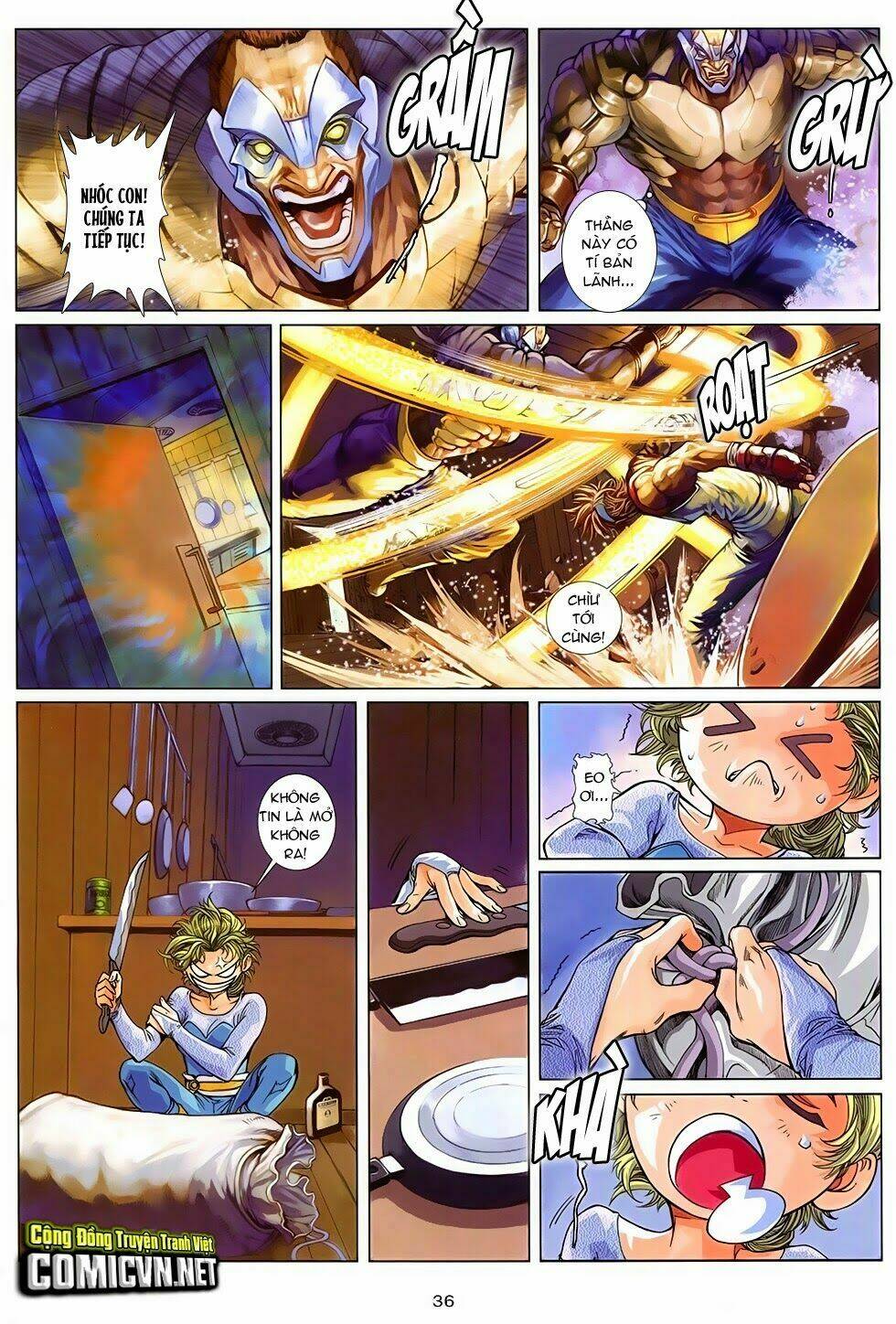 ba động quyền z hadouken zero chapter 1 34